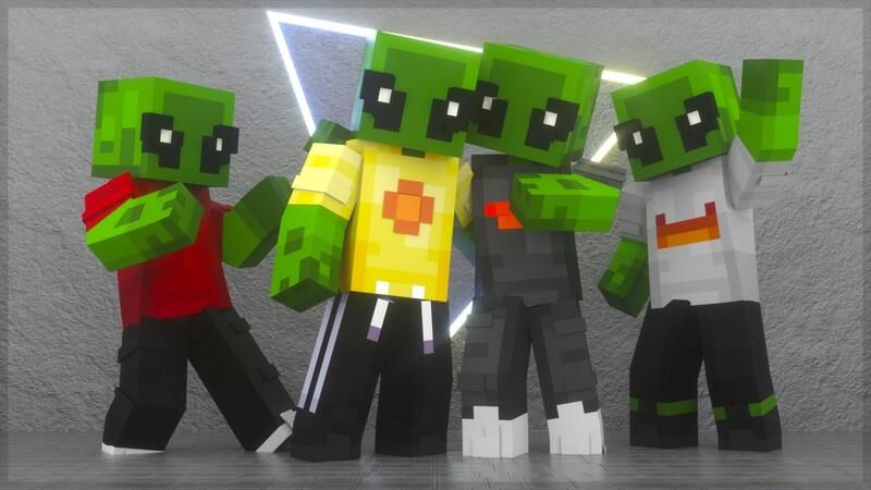 Alien Teens on the Minecraft Marketplace by Mine-North Alien Teens on the Minecraft Marketplace by Mine-North