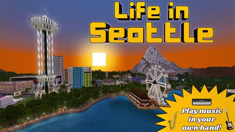 Life in Seattle by Lifeboat (Minecraft Marketplace Map) - Minecraft  Marketplace