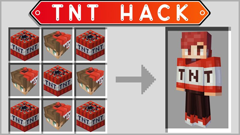 Tnt Hack By Pixels Blocks Minecraft Skin Pack Minecraft Marketplace