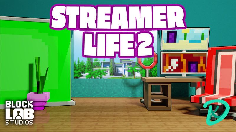 Streamer Life 2 on the Minecraft Marketplace by BLOCKLAB Studios Streamer Life 2 on the Minecraft Marketplace by BLOCKLAB Studios