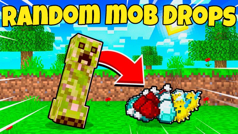 Random Mob Drops on the Minecraft Marketplace by BLOCKLAB Studios Random Mob Drops on the Minecraft Marketplace by BLOCKLAB Studios