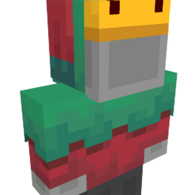 Sniffer Hoodie from bedrock outfit Minecraft Skin