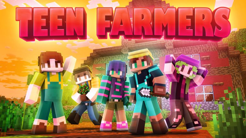 Teen Farmers on the Minecraft Marketplace by Giggle Block Studios Teen Farmers on the Minecraft Marketplace by Giggle Block Studios