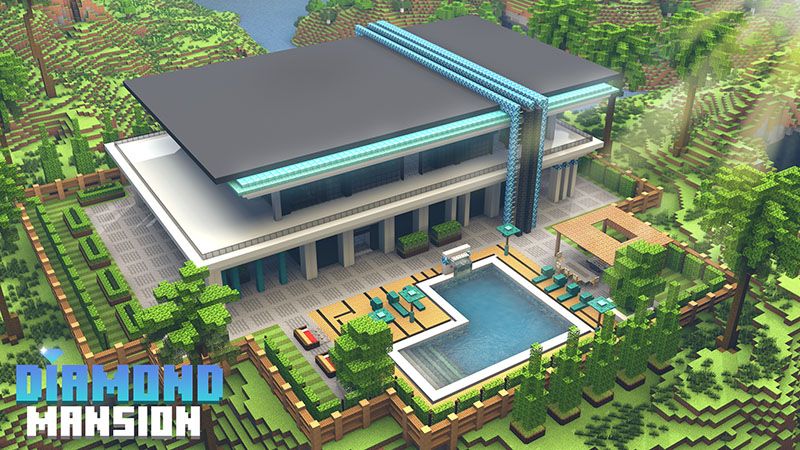 Diamond Mansion on the Minecraft Marketplace by Eco Studios Diamond Mansion on the Minecraft Marketplace by Eco Studios