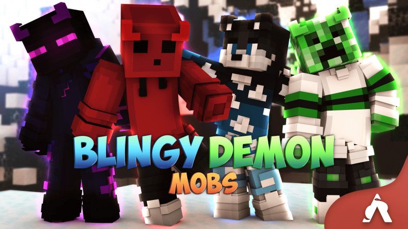 Blingy Demon Mobs on the Minecraft Marketplace by Atheris Games Blingy Demon Mobs on the Minecraft Marketplace by Atheris Games