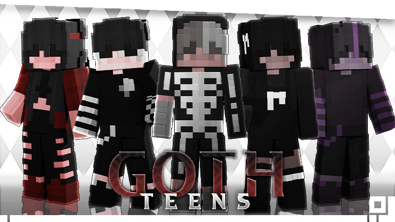 Goth Teens on the Minecraft Marketplace by inPixel