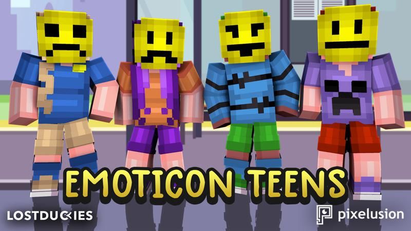 Emoticon Teens on the Minecraft Marketplace by Pixelusion