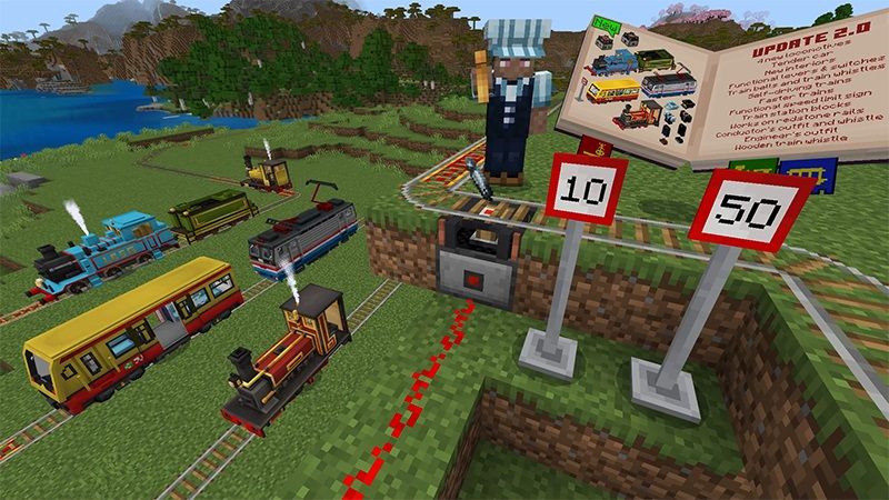 Trains Add-On 2.0 by Lifeboat