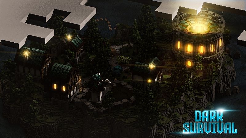 Dark Survival on the Minecraft Marketplace by Eco Studios Dark Survival on the Minecraft Marketplace by Eco Studios