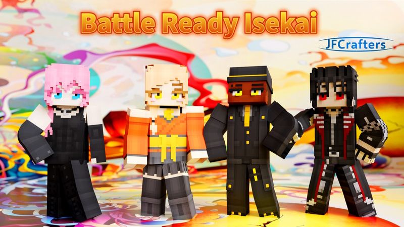 Battle Ready Isekai on the Minecraft Marketplace by JFCrafters Battle Ready Isekai on the Minecraft Marketplace by JFCrafters