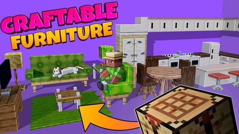 Craftable Furniture on the Minecraft Marketplace by ASCENT