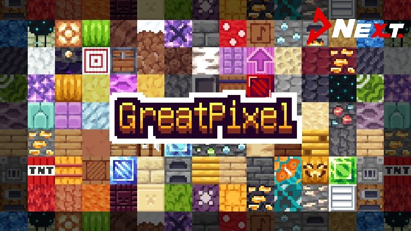 GreatPixel on the Minecraft Marketplace by Next Studio GreatPixel on the Minecraft Marketplace by Next Studio
