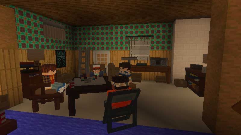 Stranger Things by Minecraft