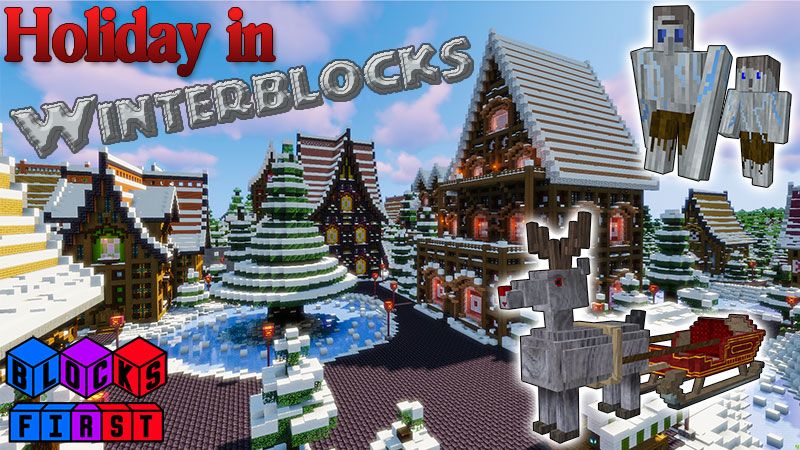 Holiday in Winterblocks on the Minecraft Marketplace by Blocks First Holiday in Winterblocks on the Minecraft Marketplace by Blocks First