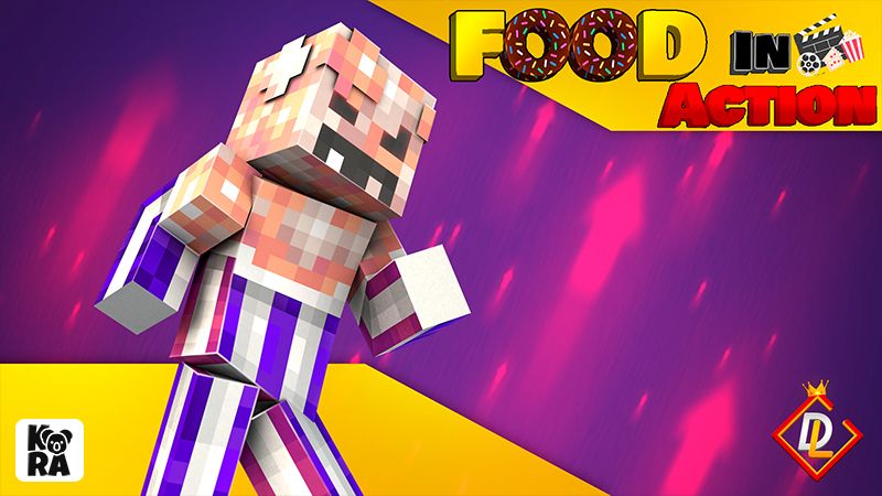 Food In Action on the Minecraft Marketplace by Kora Studios Food In Action on the Minecraft Marketplace by Kora Studios