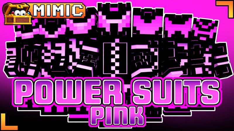 Power Suits Pink on the Minecraft Marketplace by Mimic