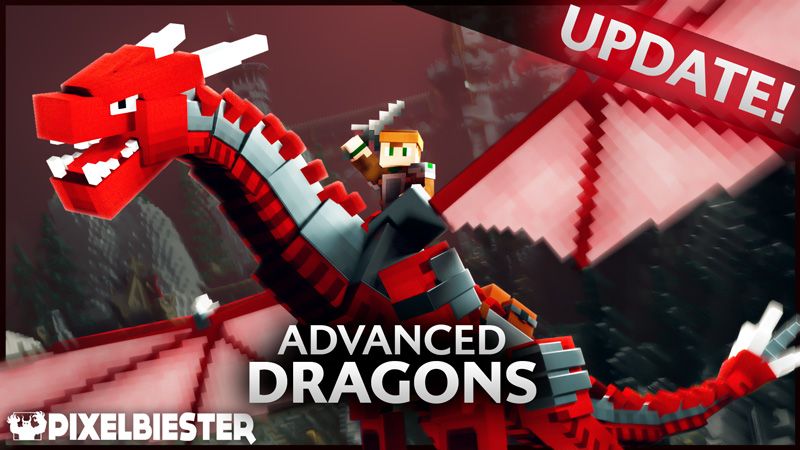 Advanced Dragons on the Minecraft Marketplace by Pixelbiester