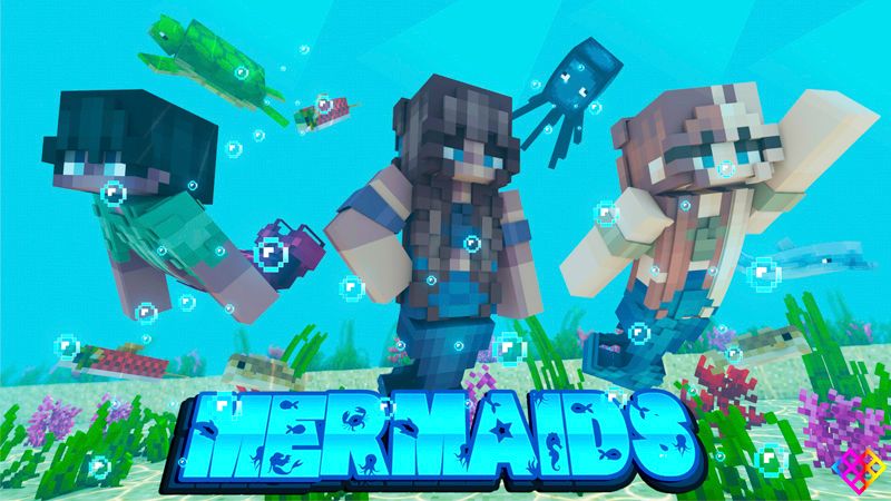 Mermaids on the Minecraft Marketplace by Rainbow Theory Mermaids on the Minecraft Marketplace by Rainbow Theory