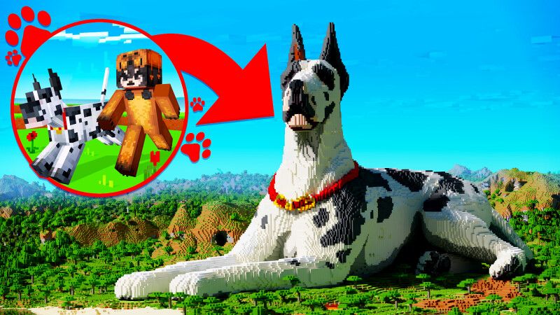 Live in a Dog with a Dog on the Minecraft Marketplace by CrackedCubes Live in a Dog with a Dog on the Minecraft Marketplace by CrackedCubes