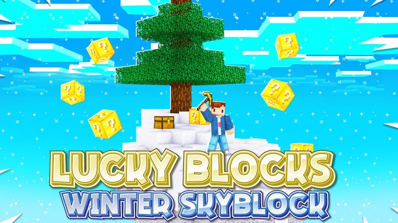Lucky Blocks Winter Skyblock