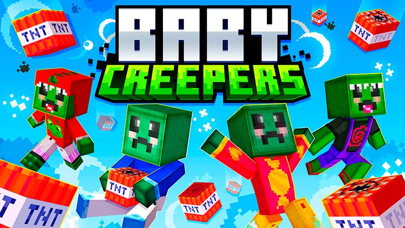 Baby Creepers on the Minecraft Marketplace by GoE-Craft