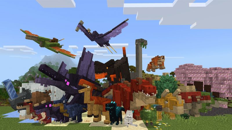 The Extinct - DINOSAURS Add-On 1.0 by Shapescape