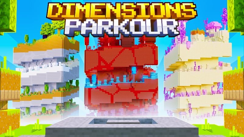 Dimensions Parkour on the Minecraft Marketplace by Tristan Productions Dimensions Parkour on the Minecraft Marketplace by Tristan Productions