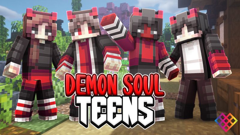 Demon Soul Teens by Rainbow Theory (Minecraft Skin Pack) - Minecraft ...