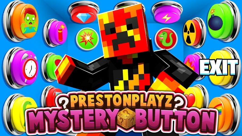 PrestonPlayz Mystery Button on the Minecraft Marketplace by Meatball Inc