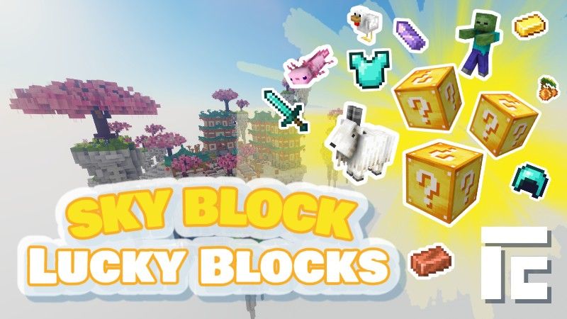 Sky Block Lucky Blocks on the Minecraft Marketplace by Pixel Core Studios Sky Block Lucky Blocks on the Minecraft Marketplace by Pixel Core Studios