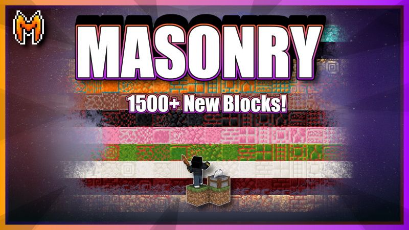 Masonry on the Minecraft Marketplace by Metallurgy Blockworks