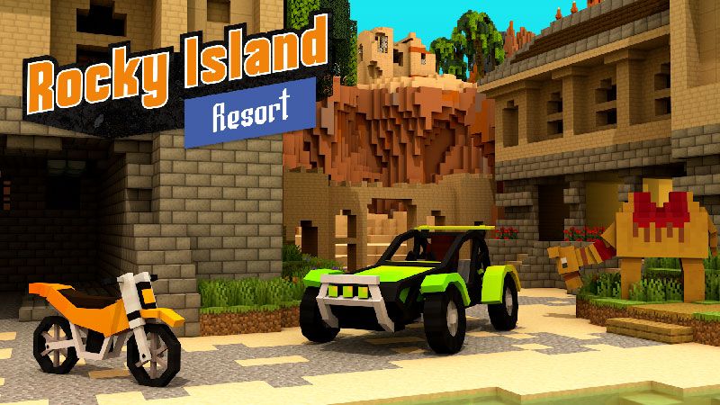 Rocky Island Resort on the Minecraft Marketplace by Impulse