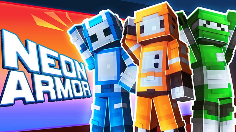 Neon Armor on the Minecraft Marketplace by The Craft Stars Neon Armor on the Minecraft Marketplace by The Craft Stars