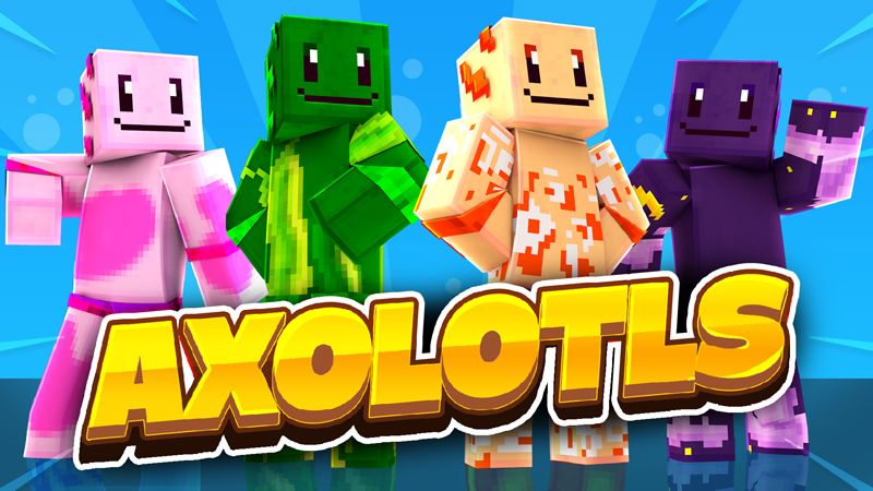 Axolotls on the Minecraft Marketplace by GoE-Craft Axolotls on the Minecraft Marketplace by GoE-Craft