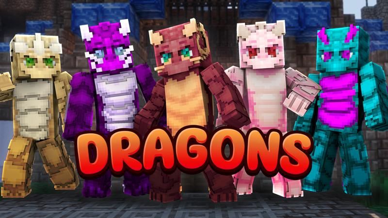 Dragons on the Minecraft Marketplace by Builders Horizon