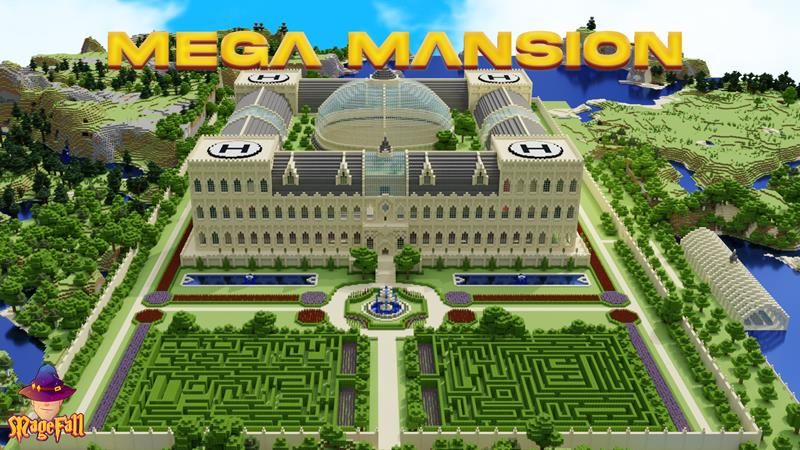 Mega Mansion on the Minecraft Marketplace by Magefall