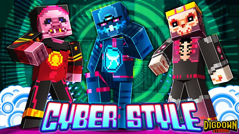 Cyber Style on the Minecraft Marketplace by Dig Down Studios Cyber Style on the Minecraft Marketplace by Dig Down Studios