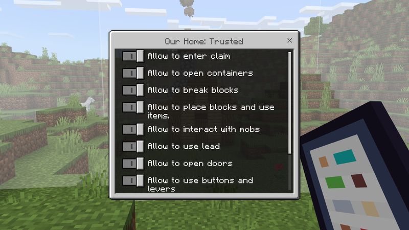 Land Claims Add-On by Cubical