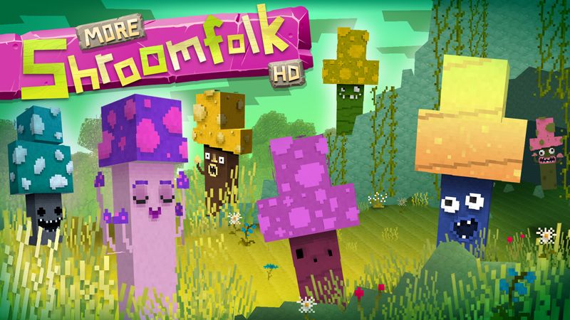 Jolicrafts More Shroomfolk HD on the Minecraft Marketplace by Jolicraft Jolicrafts More Shroomfolk HD on the Minecraft Marketplace by Jolicraft