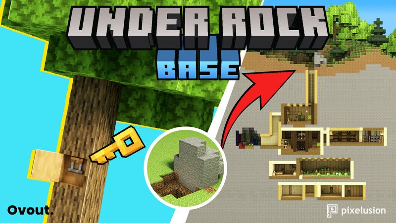 Under Rock Base on the Minecraft Marketplace by Pixelusion