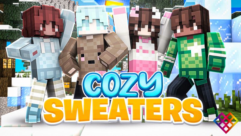 Cozy Sweaters on the Minecraft Marketplace by Rainbow Theory Cozy Sweaters on the Minecraft Marketplace by Rainbow Theory