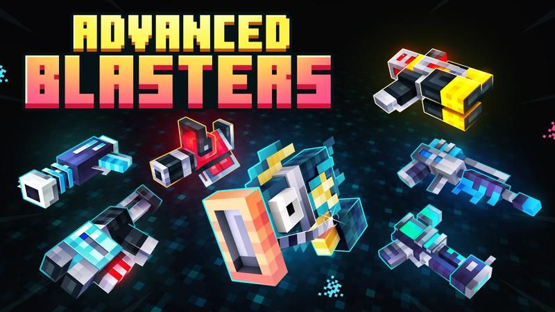 Advanced Blasters on the Minecraft Marketplace by Cubed Creations Advanced Blasters on the Minecraft Marketplace by Cubed Creations