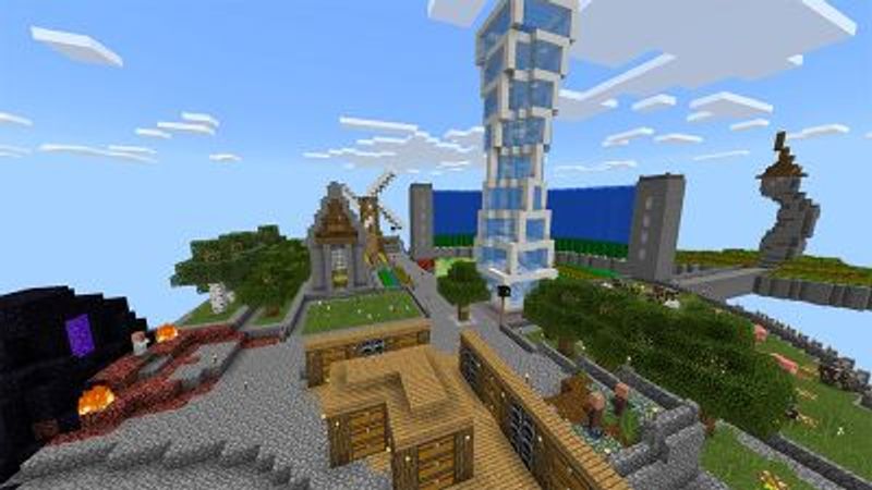 SkyTrade on the Minecraft Marketplace by Team Wooloo