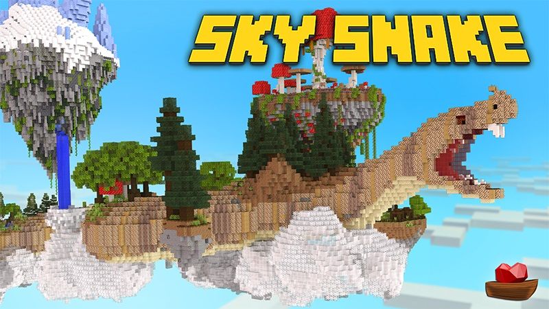 Sky Snake on the Minecraft Marketplace by Lifeboat