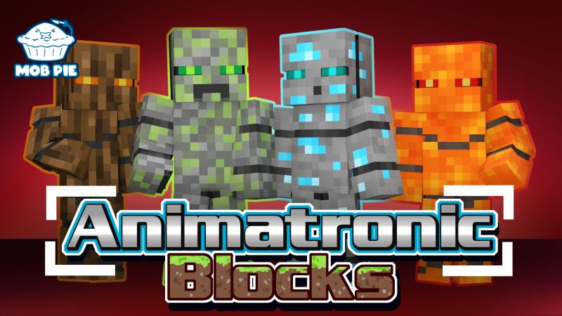 Animatronic Blocks on the Minecraft Marketplace by Mob Pie Animatronic Blocks on the Minecraft Marketplace by Mob Pie