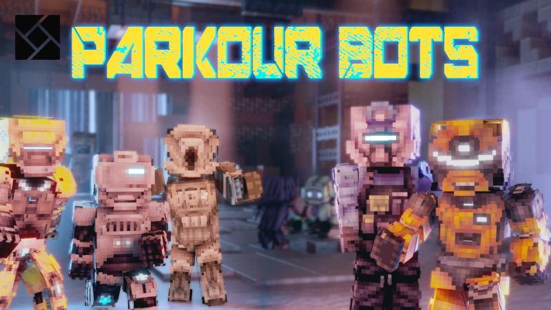 Parkour Bots on the Minecraft Marketplace by Cynosia