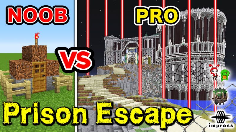 Prison Escape NOOB VS PRO