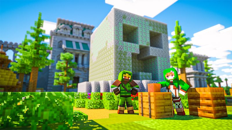 Creeper Temple on the Minecraft Marketplace by Odyssey Builds Creeper Temple on the Minecraft Marketplace by Odyssey Builds