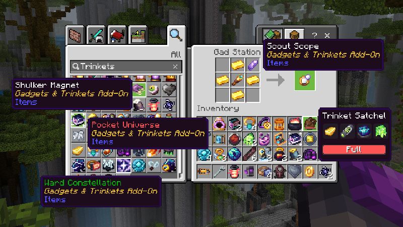 Gadgets & Trinkets Add-On by Pixelbiester