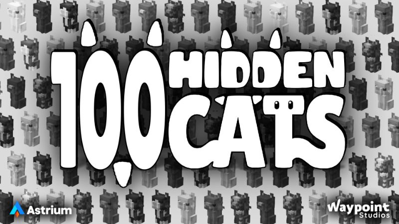 100 Hidden Cats on the Minecraft Marketplace by Waypoint Studios